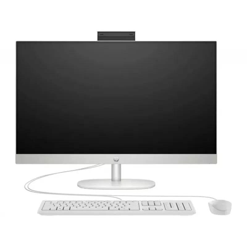 HP All-in-One 27-cr0154nh, Intel Core i7-1355U, 8GB RAM, 512GB SSD, 27 inch Full HD Touchscreen, Windows 11 Home, Biały
