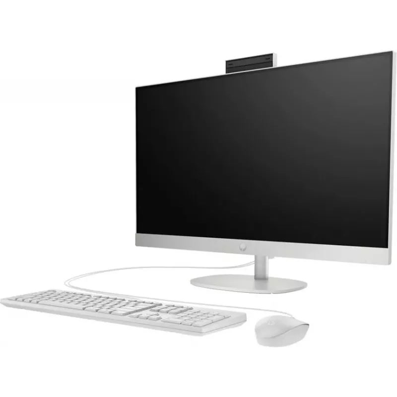 HP All-in-One 27-cr0154nh, Intel Core i7-1355U, 8GB RAM, 512GB SSD, 27 inch Full HD Touchscreen, Windows 11 Home, Biały