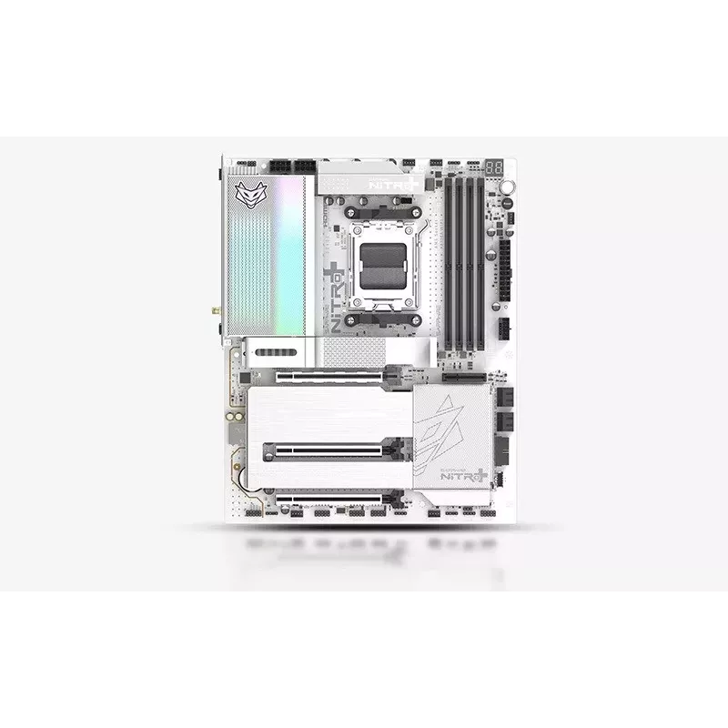 SAPPHIRE NITRO+ X870EA PHANTOMLINK P.E Płyta główna, AMD X870E, Socket AM5, DDR5, Wi-Fi 7, Biała/Czarna