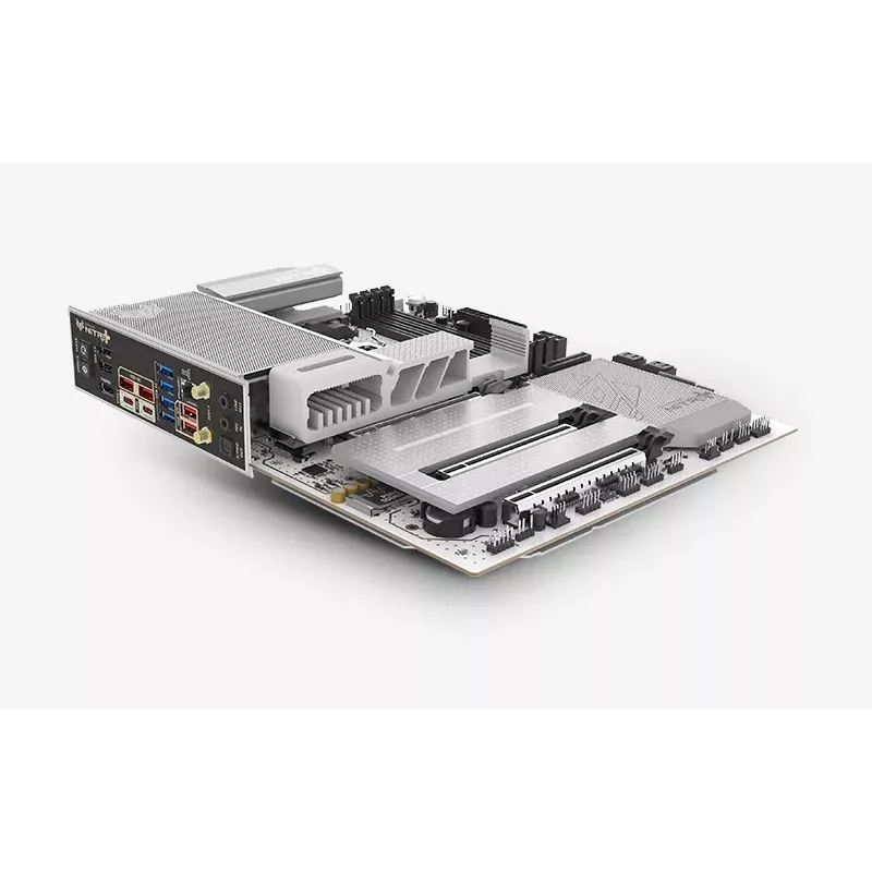 SAPPHIRE NITRO+ X870EA PHANTOMLINK P.E Płyta główna, AMD X870E, Socket AM5, DDR5, Wi-Fi 7, Biała/Czarna