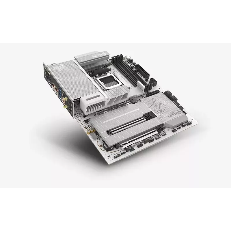SAPPHIRE NITRO+ X870EA PHANTOMLINK P.E Płyta główna, AMD X870E, Socket AM5, DDR5, Wi-Fi 7, Biała/Czarna