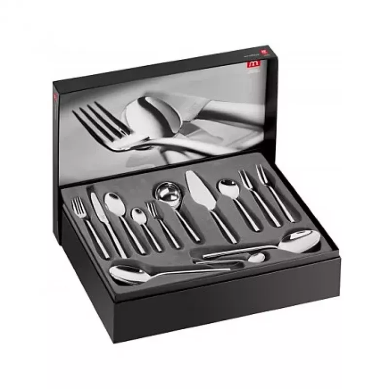 ZWILLING Aberdeen Polished 68-Piece Flatware Set, 18/10 Stainless Steel, Service for 12