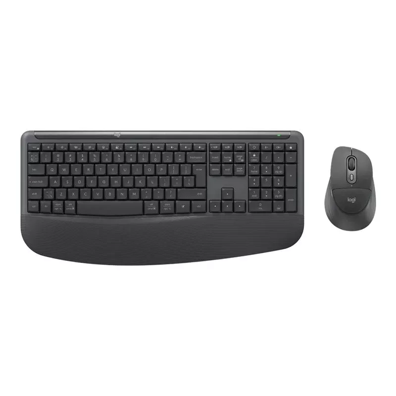 Logitech MK880 For Business Bezprzewodowy Zestaw Klawiatury i Myszki - Grafit - US International - 2,4GHz/BT