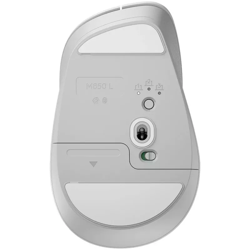 Logitech Signature Comfort Plus M850L Wireless Mouse - Off-White - Bluetooth