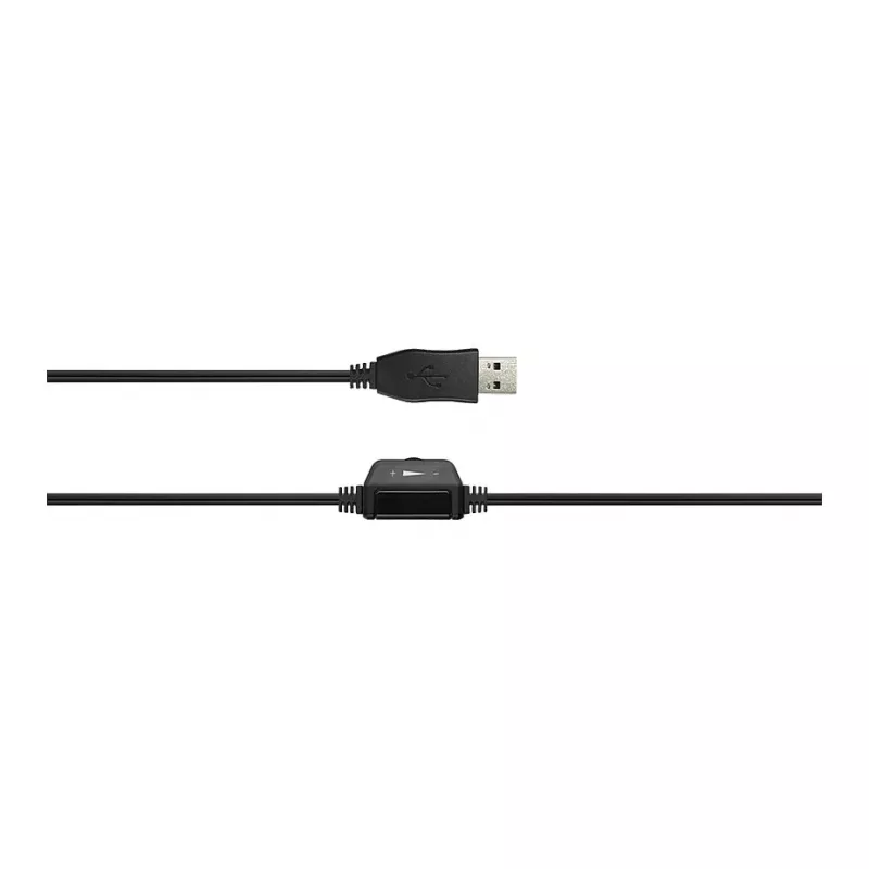 CANYON PC Headset CHSU-1 PC Mic USB 2m Black