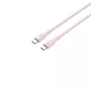 CANYON USB-C do USB-C Kabel 60W 1m Silikonowy Pink Sand