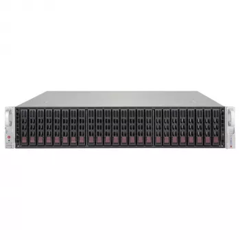 Supermicro SC216 BE1C-R609JBOD 2U 24x2.5 inch Hot-Swap SAS3 JBOD Enclosure z 2x600W Redundantnymi Zasilaczami