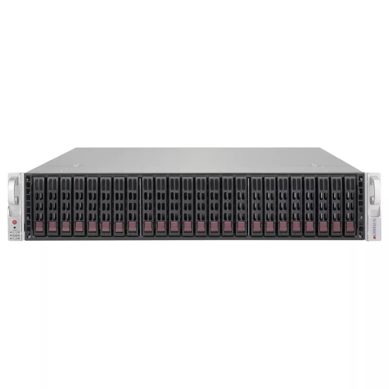 Supermicro SC216 BE1C-R609JBOD 2U 24x2.5 inch Hot-Swap SAS3 JBOD Enclosure z 2x600W Redundantnymi Zasilaczami