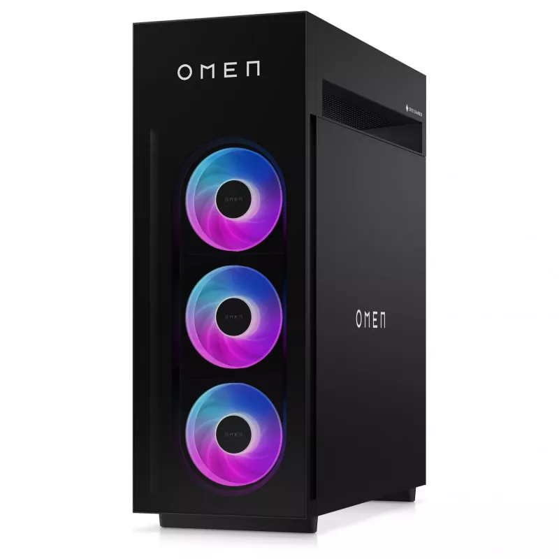 HP OMEN GT23-0175ng Gaming Desktop PC, AMD Ryzen 7 9800X3D, 32GB DDR5 RAM, 2TB SSD, NVIDIA GeForce RTX 5090, Windows 11 Home, Shadow Black