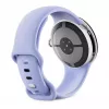 Google Pixel Watch 4 - 41 mm - Polished Silver Aluminium - Iris Active Band - Wear OS Smartwatch