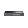 TP-LINK TL-SG2210MP Smart Managed Layer 2+ Switch, 8-Port Gigabit PoE+ z 2 slotami SFP, budżet PoE 150W, montaż w szafie