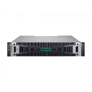 HPE Modular Smart Array 2070 16Gb Fibre Channel SFF Storage - 7. generacja - Hybrydowa macierz flash - 0 TB - 24 wnęki SFF - Montaż w szafie 2U