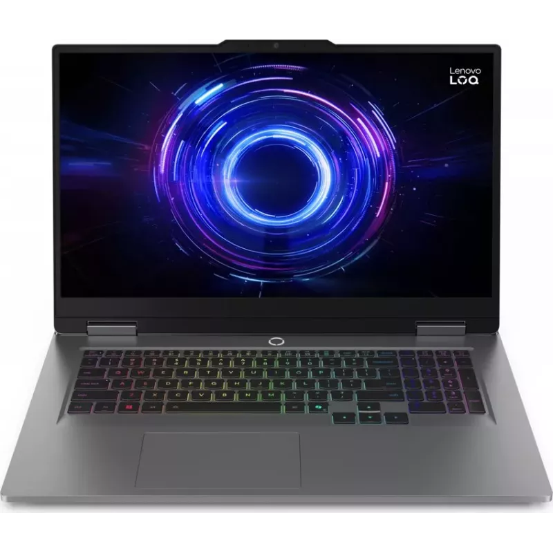 Lenovo LOQ 17IRX10 Gaming Laptop, Intel Core i5-13450HX, 16GB DDR5 RAM, 512GB SSD, 17.3 inch FHD IPS 144Hz, NVIDIA GeForce RTX 5050, Windows 11 Home, Czarny (produkt odnowiony)