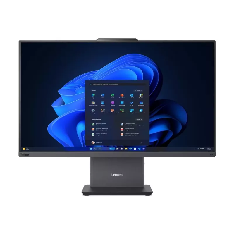Lenovo ThinkCentre neo 50a Gen 6 23.8 inch FHD Touch All-in-One PC, Intel Core Ultra 5 226V, 16GB DDR5, 512GB NVMe SSD, Intel Arc Graphics 130V, Windows 11 Pro, klawiatura angielska, Luna Grey, 3-letnia gwarancja