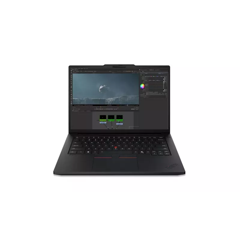Lenovo P14s G7 Intel Mobile Workstation Laptop - 14,5 inch IPS WUXGA Anti-glare - Intel Core Ultra 7 356H - 16 GB LPCAMM2 LPDDR5X - 512 GB SSD - NVIDIA RTX PRO 500 Blackwell 6 GB GDDR7 - Windows 11 Pro - Czarny