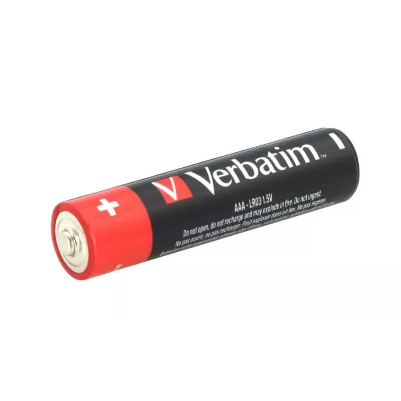 Verbatim 49500 Alkaline Batteries AAA LR03 (4 szt./opak.)