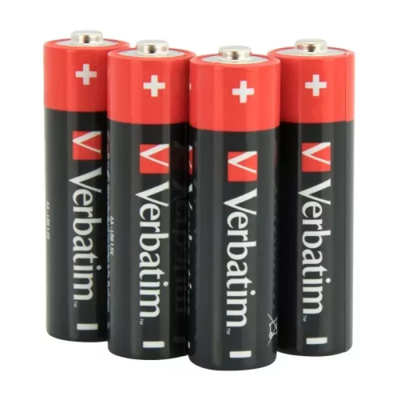 Verbatim 49501 Alkaline Batteries AA LR6 (4 szt./opak.)