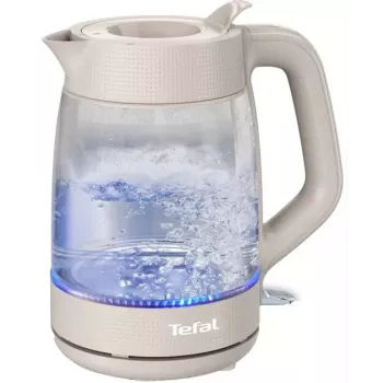 Tefal Morning Glass Kettle KO2G0BE0 1.7L 2200W Transparent/Czarny