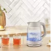 Tefal Morning Glass Kettle KO2G0BE0 1.7L 2200W Transparent/Czarny