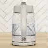 Tefal Morning Glass Kettle KO2G0BE0 1.7L 2200W Transparent/Czarny