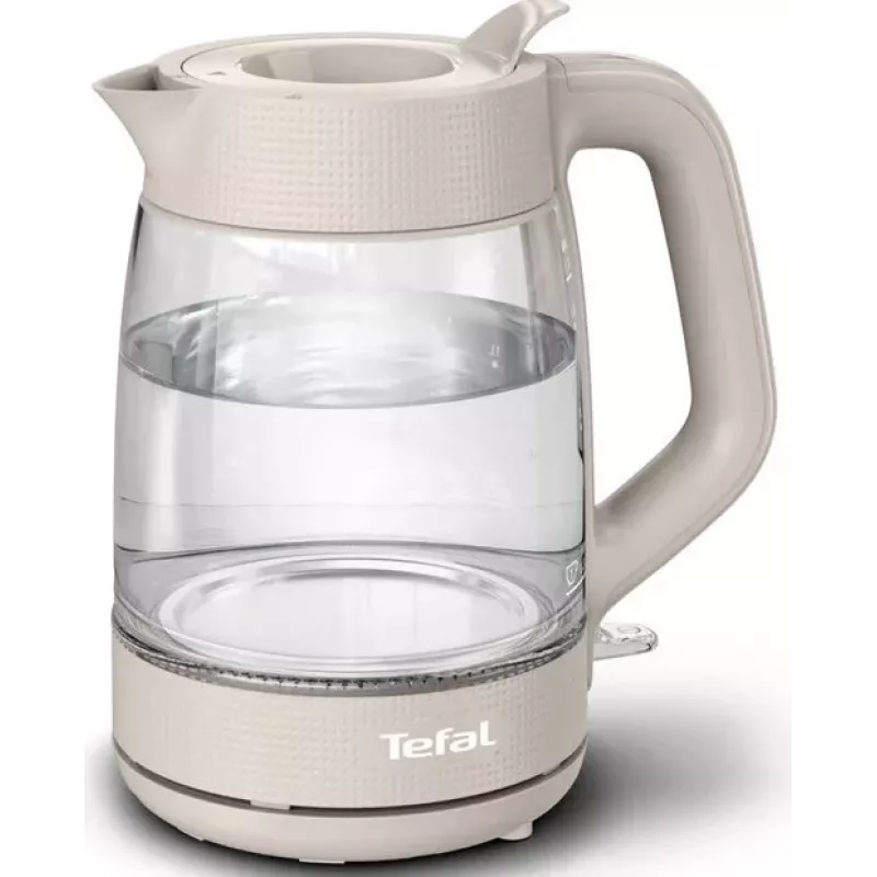 Tefal Morning Glass Kettle KO2G0BE0 1.7L 2200W Transparent/Czarny