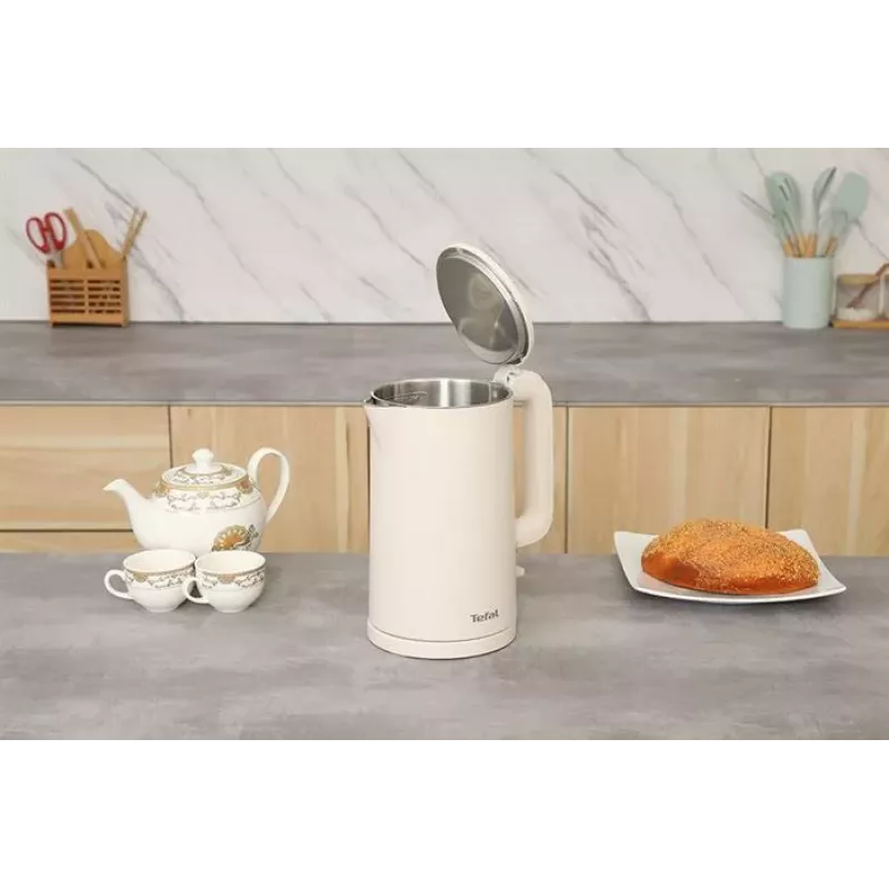 Czajnik Tefal Thermo Protect 1.7L 1800W Czarny/Stal nierdzewna