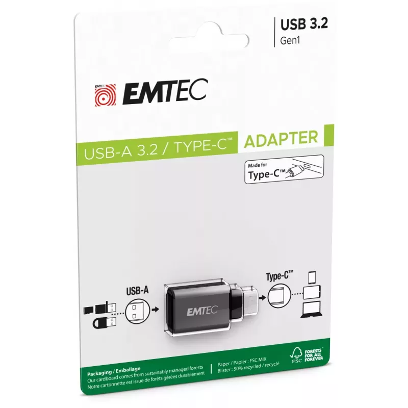 Emtec Adapter USB 3.1 na USB-C