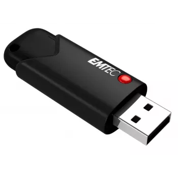 Emtec USB 3.2 Click Secure B120 256GB Pendrive USB Czarny