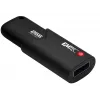 Emtec USB 3.2 Click Secure B120 256GB Pendrive USB Czarny
