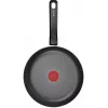Patelnia Tefal So Light 22 cm Indukcyjna Tytanowa Nieprzywierająca Czarna