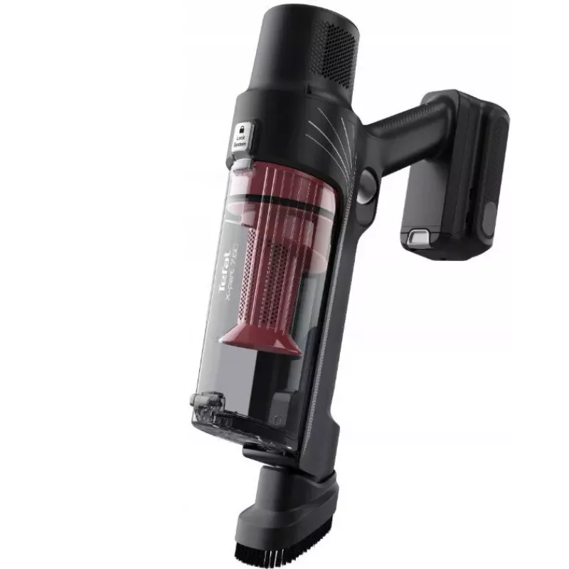 TEFAL TY6A75 Żelazko parowe - 2800W, stopa Durilium Airglide, zbiornik 270ml, granatowy/biały
