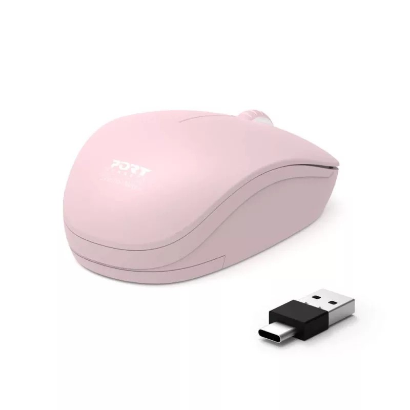 PORT CONNECT Mouse Collection II Wireless 2.4 GHz Pink