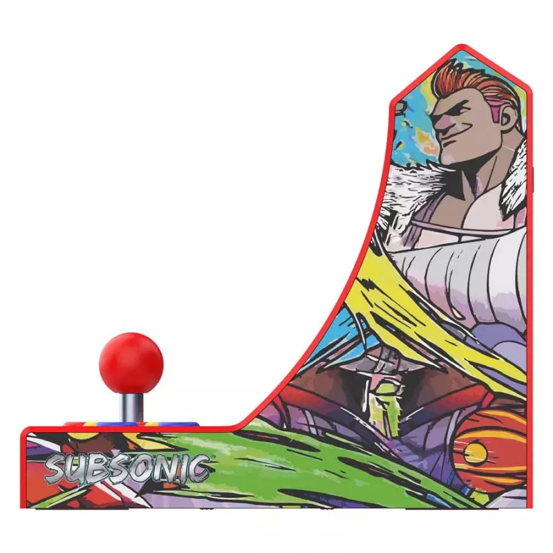 Subsonic Retro Arcade Arcade Stick / Fight Stick do PC, PS3, PS4, Nintendo Switch, Xbox One, Xbox Series X/S, USB-A, kabel 2,5 m, czarno-czerwony