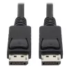 Tripp Lite Series DisplayPort Cable with Latching Connectors, 4K 60 Hz (M/M), Black, 6 ft