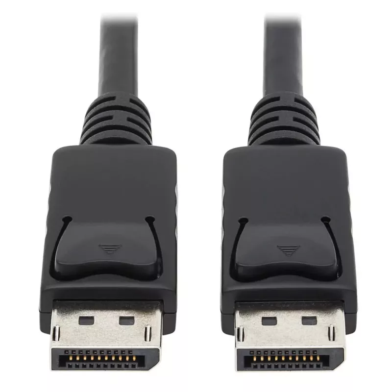 Tripp Lite Series DisplayPort Cable with Latching Connectors, 4K 60 Hz (M/M), Black, 6 ft