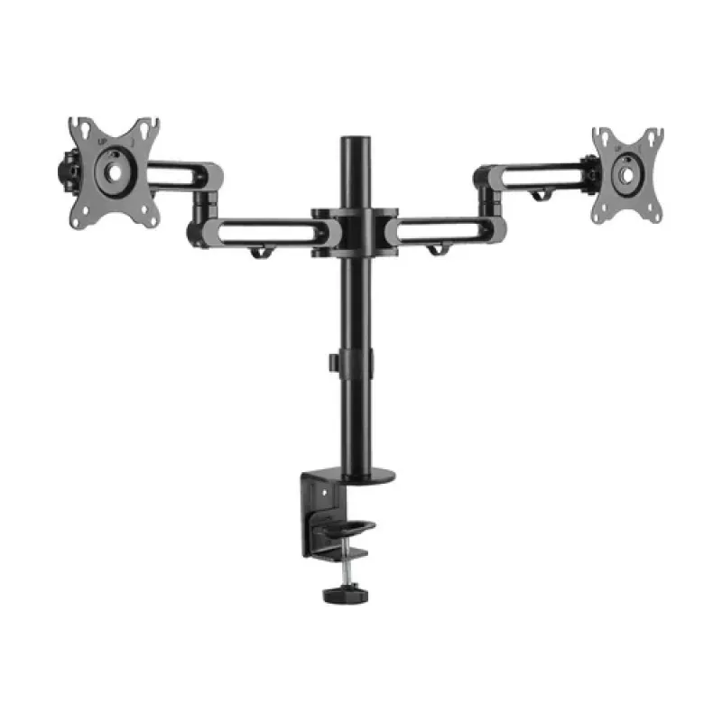 Eaton Tripp Lite Series Flex Arm Dual Monitor Desk Mount dla ekranów 13-27 cali, do 17,6 funta na ekran (DDR1327SDFC-1)