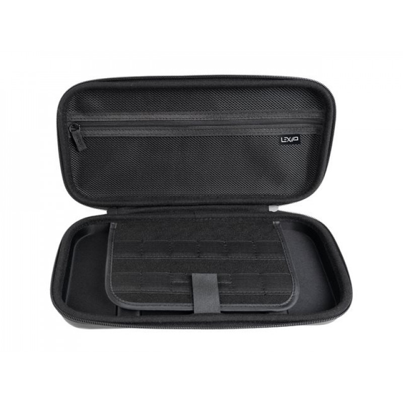 LEXIP Carry and Protect Case dla Nintendo Switch / Switch OLED – Czarny, twarda skorupa EVA, etui podróżne