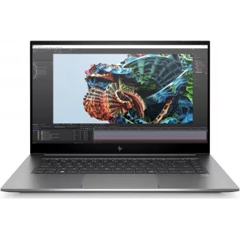 HP ZBook Studio G8 Laptop, Intel Core i7-11800H, 32 GB RAM, 1 TB SSD, 15.6 inch Full HD, NVIDIA RTX A2000, Windows 10 Pro, Dark Ash Silver