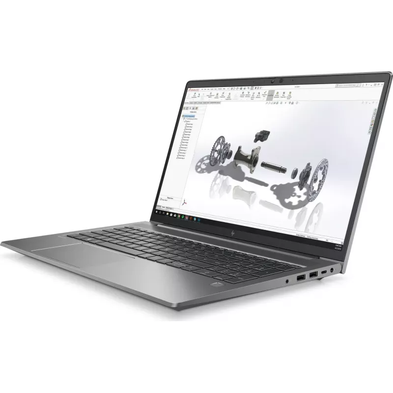 HP ZBook Power G7 15.6 inch FHD Laptop, Intel Core i7-10750H, 32GB RAM, 1TB SSD, NVIDIA Quadro T1000, Windows 10 Pro (produkt odnowiony)