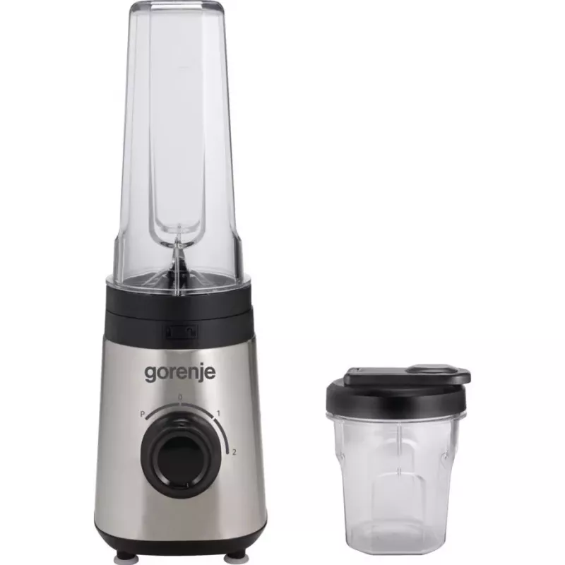 Gorenje BSM600E Blender osobisty 320W 0.6L Srebrny/Czarny