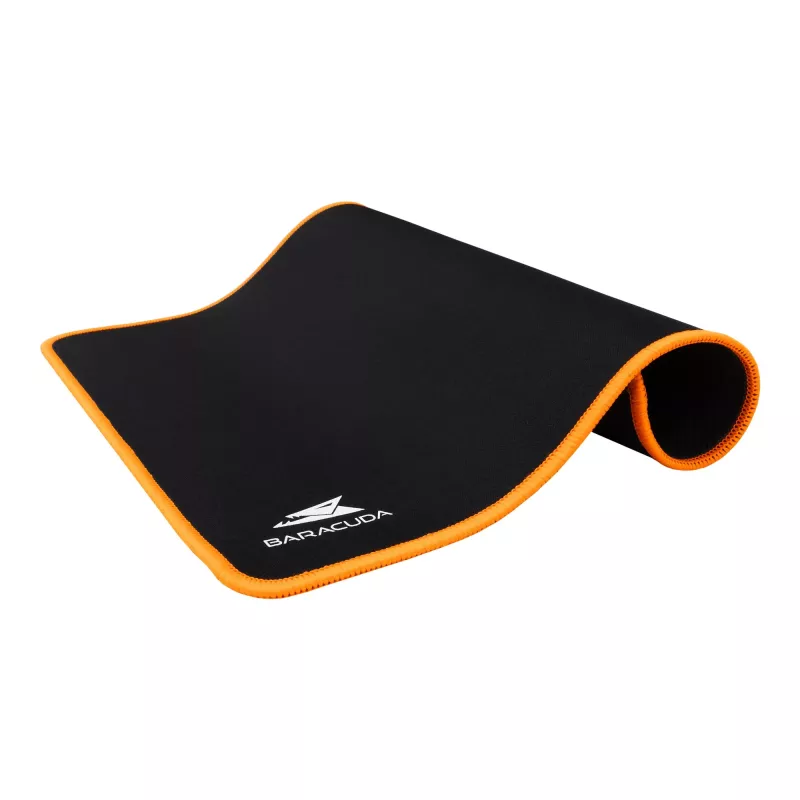 Baracuda WALRUS-M BGMP-081 Podkładka pod mysz gamingowa Czarno-Pomarańczowa 300x250