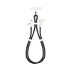 SBOX LANYARD BLACK USB-C do USB-C Kabel 1,5m Czarny