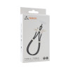 SBOX LANYARD BLACK USB-C do USB-C Kabel 1,5m Czarny