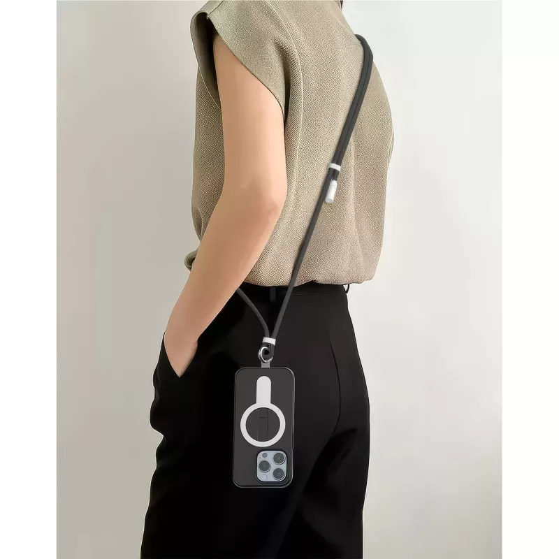 SBOX LANYARD BLACK USB-C do USB-C Kabel 1,5m Czarny