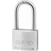 ABUS 64TI/40HB40 KD Kłódka Titalium z różnym kluczem, wysoki kabłąk, poziom bezpieczeństwa 5