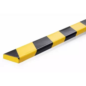 Durable S10 Osłona kabli, PVC, czarno-żółta, płaska, 1000 mm, 40 mm
