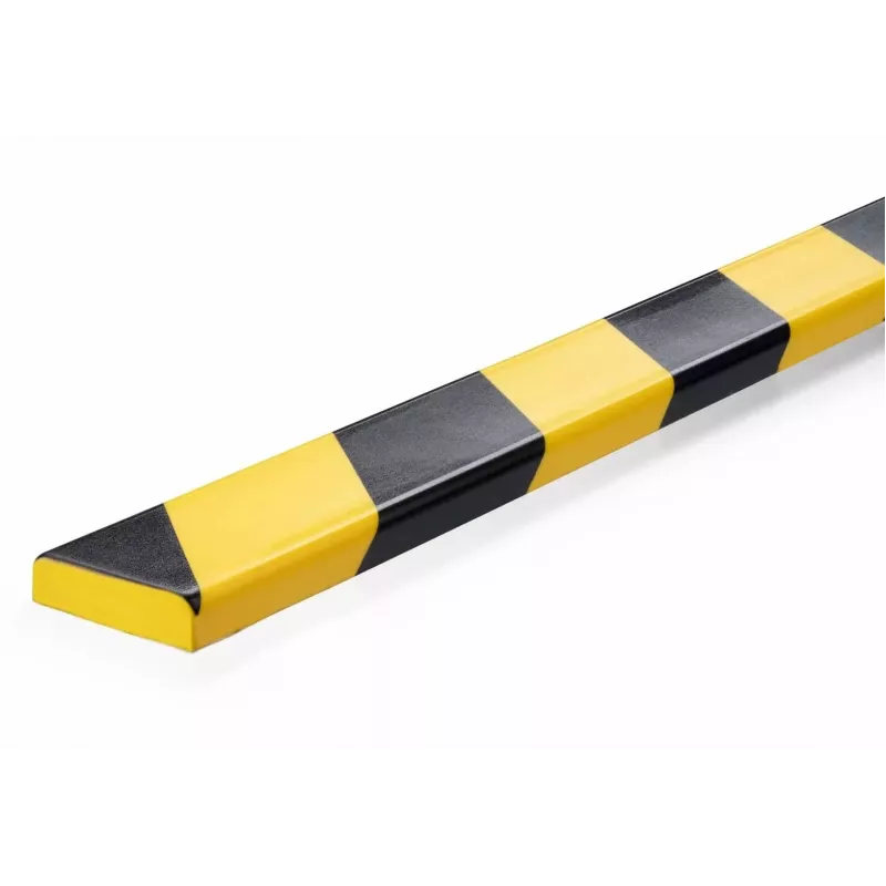 Durable S10 Osłona kabli, PVC, czarno-żółta, płaska, 1000 mm, 40 mm