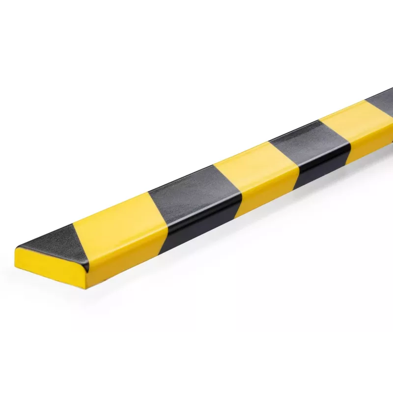 Durable S10 Osłona kabli, PVC, czarno-żółta, płaska, 1000 mm, 40 mm