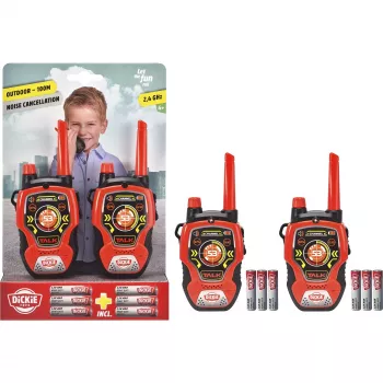 Dickie Walkie Talkie Fun 2.4 GHz 2 Pieces Set 201118195