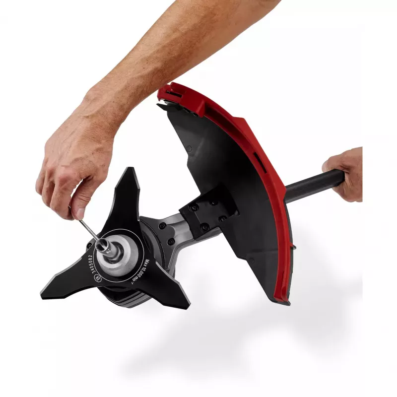 EINHELL Professional GP-BC 36/430 Li P BL-Solo Akumulatorowa Podkaszarka do Trawy, 36V (2x18V), Silnik Bezszczotkowy, Szerokość Cięcia 43cm, Czerwono-Czarna, Bez Akumulatora i Ładowarki